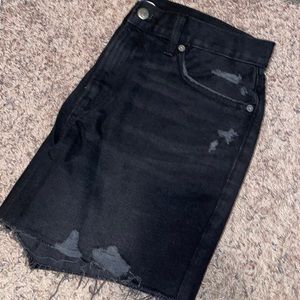 Old Navy Black Denim Shorts